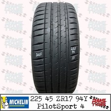 225 45 ZR 17 x1 Michelin 94Y Part Worn Used Tyre 22545ZR17x1 7.2mm