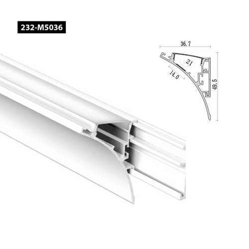 Led profile aluminium - 1m,