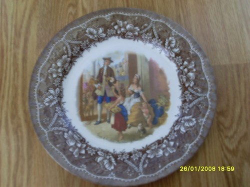 Barratts decorative plate - plate, 10"