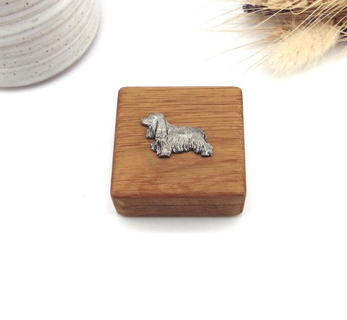 Cocker spaniel trinket box - spaniel,