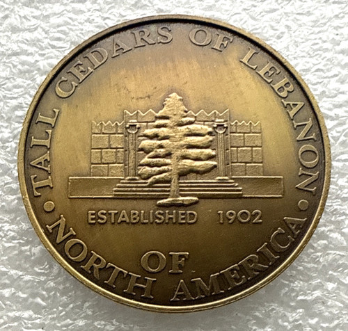 American masonic coin token - american,