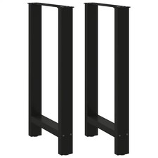 WALPLUS Bar Table Legs Black 2