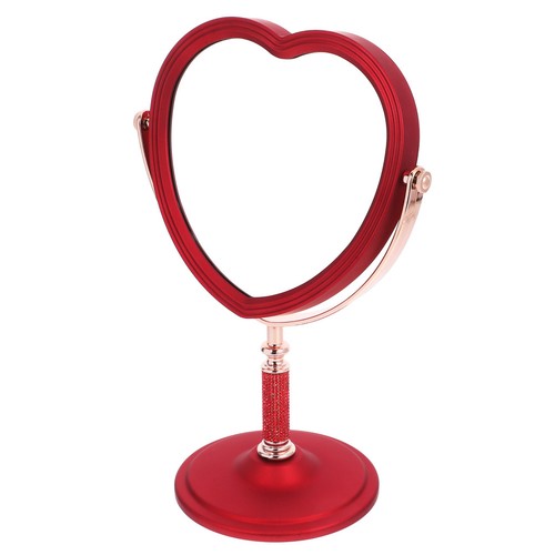 Red heart shaped vanity - heart-shaped,