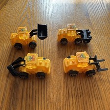 Plastic Construction Vehicles For Cake Topper