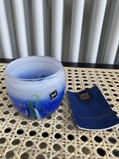 Vintage Hadeland glass Candle