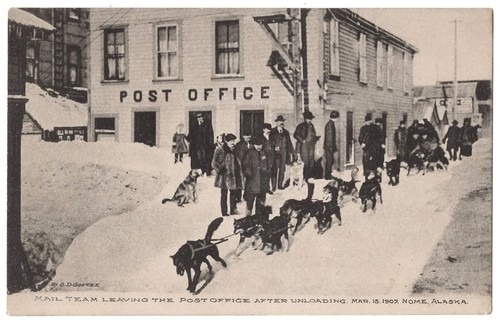 1909 nome alaska post - nome,,