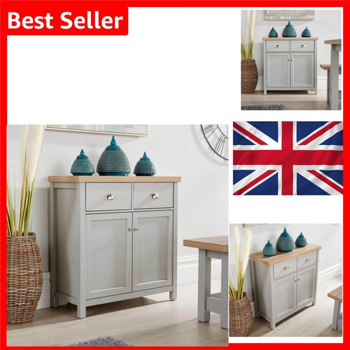 Avon sideboard grey - sideboard, oak