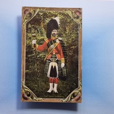 Military Postcard C1910 Drum