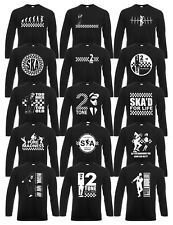 Tone 2 The Specials Reggae Ska Rude Black Men's Long Sleeve T-Shirts 70s 80s Top