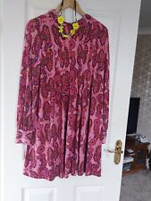 South Hippy Chic 60's 70's Style Dress & Flower Headband Gr8 4 Fancy Dress 16