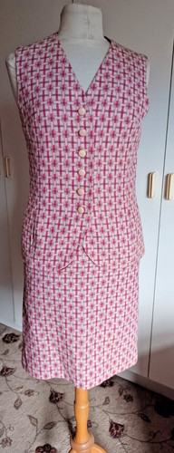 Vintage 1960s mini skirt - , &