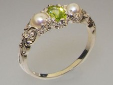 10ct White Gold Natural