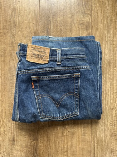 Vintage levi 517 orange - vintage, tab