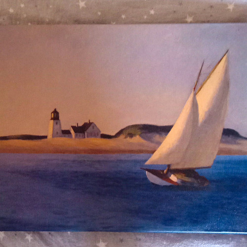 Seascape print canvas - print, on