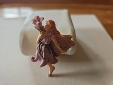 Vintage Purple Fairy Brooch