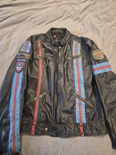 Vintage diesel leather cafe - diesel,