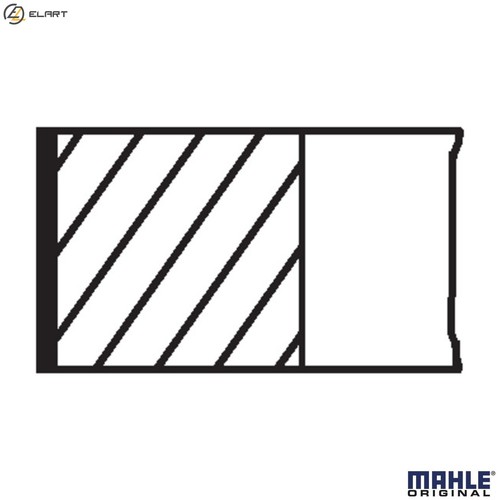 Piston ring kit 039 - 3x,