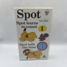 Spot Learns To Count / Spot Tells The Time VHS Video 1991 PAL