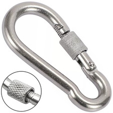 Carabiner Clip With Screw Nut