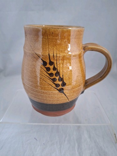 Studio pottery large 1pt pint - studio,