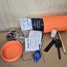 Pocket Survival Kit EDC Orange
