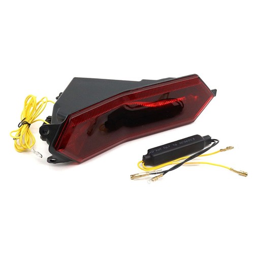 Red integrated rear - tail, light