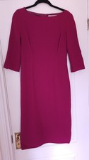 Ladies Fuchsia GOAT Wool Crepe