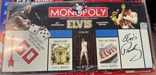 Monopoly 25th Ann Elvis Presley Collectors  Board Game NEW Sealed Damaged Box