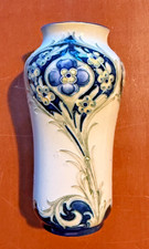 MOORCROFT FLORIAN VASE. 16 CM