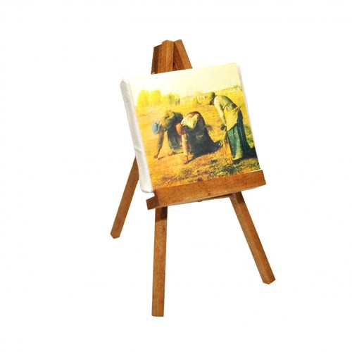 Dolls house easel with - dolls,