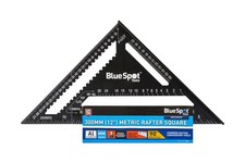 Blue Spot Tools 300mm (12") Metric Rafter Square Roofing Joinery Angle Ruler