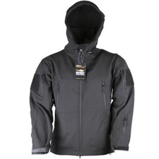 PATRIOT TACTICAL SOFT SHELL JACKET MENS S-3XL FLEECE LINED COAT ARMY CAMO BLACK