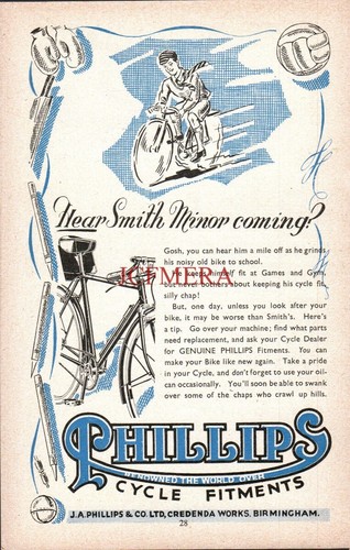 Phillips cycle fitments - cycle,
