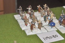 25mm medieval / teutonic - infantry 16 figs - (119080)