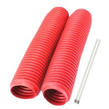 Motorcycle Fork Rubber Gaiters Boots for DT125 R RH RL RR (40mm x 60mm x 355mm)