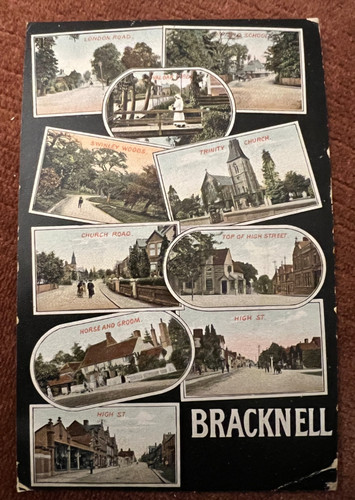 Antique postcard bracknell - postcard,