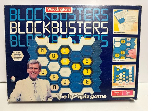Blockbusters board game - blockbusters, 1982