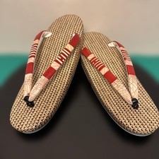 Zori Sandals Braided Pattern