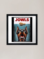 Funny Doberman Pinscher and
