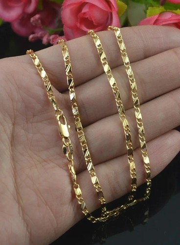 18k gold inch striped - gold,