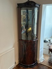 Tall corner display cabinet - display,