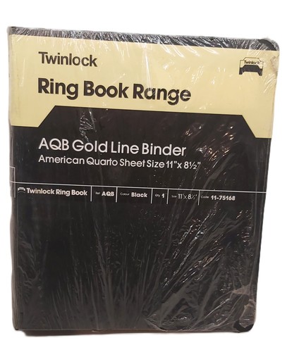 Twinlock aqb gold line ring - aqb,