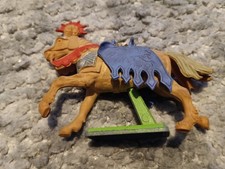 Vintage Britains Medieval Knights Horse 1971 Light Brown Blue Cover