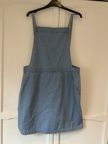 100 cotton denim pinafore - 100%,