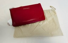 Coccinelle Red Grained Leather