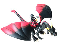 Playmobil Knights and Castles #4838 DRAGON RIDER with Figures & Weapons