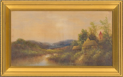 Early 20th century oil - century,