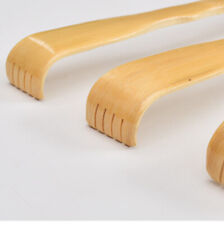 Bamboo Back Scraper Massager Long Handle Back Scratcher Body Itch Rela 45cm