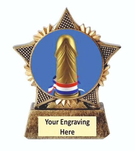 Dick award trophy star 90mm - dick,