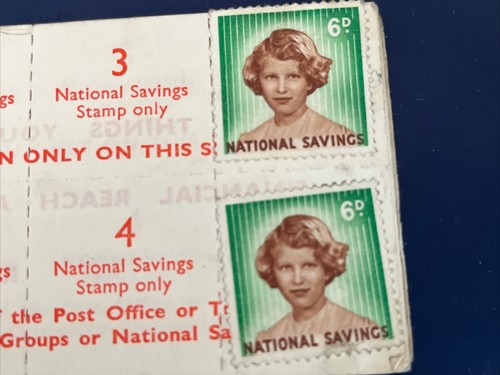 National savings stamp book - stamp,